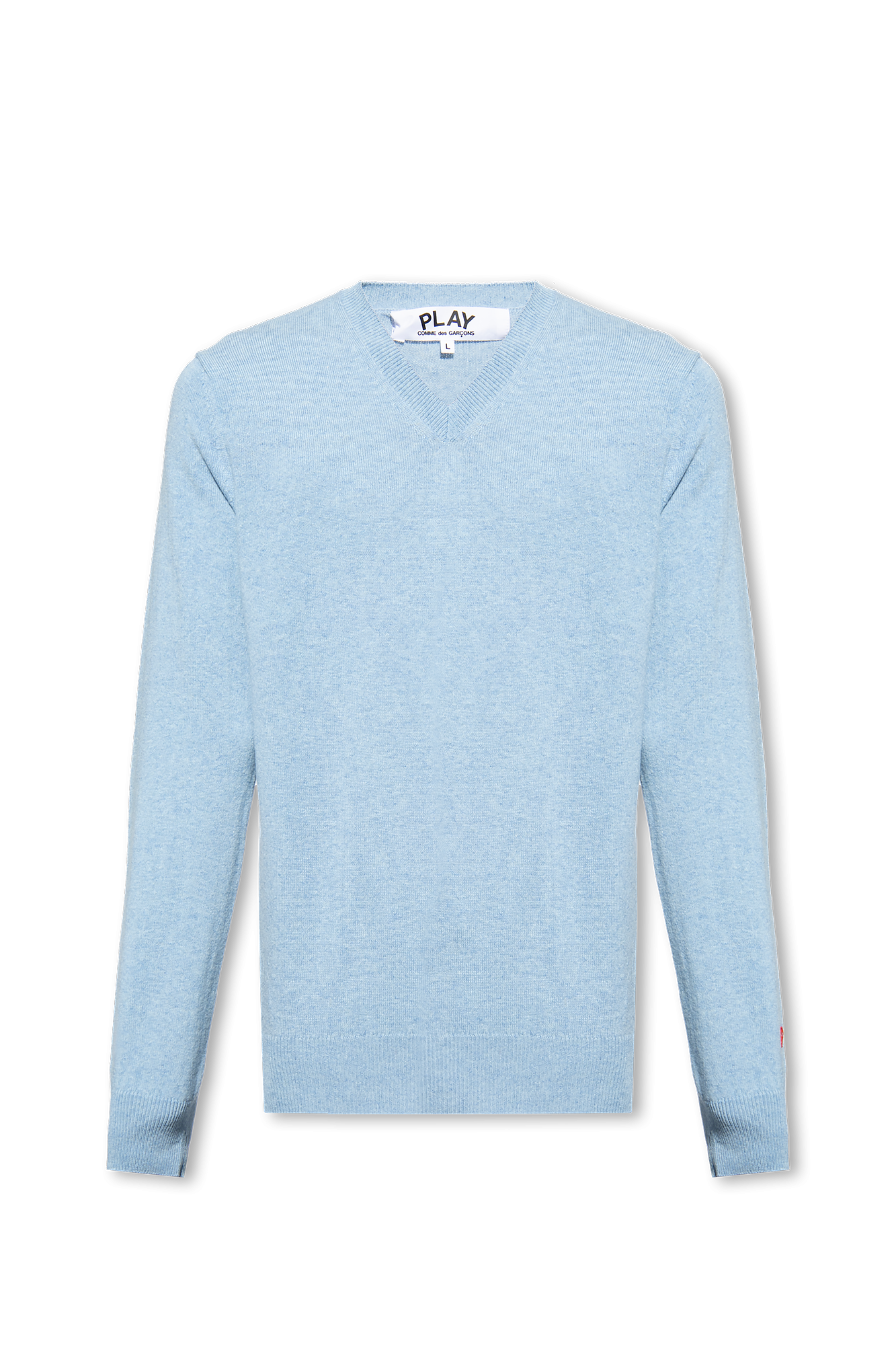 Light blue s appliqué detailing denim shirt - GenesinlifeShops